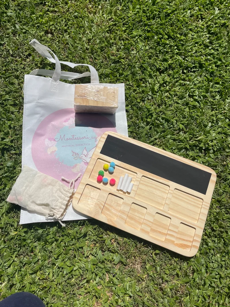 Tabla de conteo con pizarra