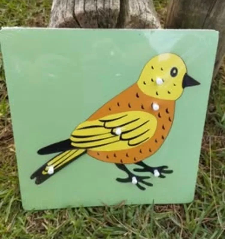 Puzzle Montessori de botón