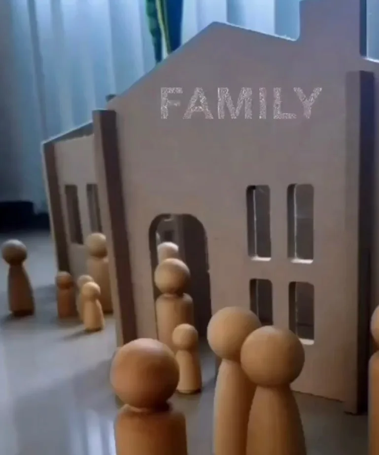 Casita de madera